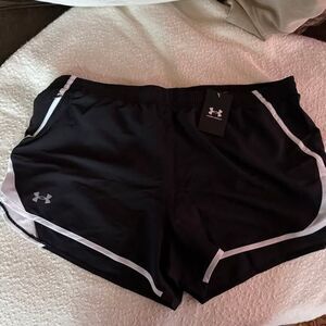Under Armour UA Fly-By Black Womens 2xl